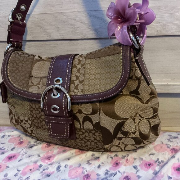 [SOLD] Y2K Coach Patchwork Soho Shoulder Bag - Picture 5 of 7